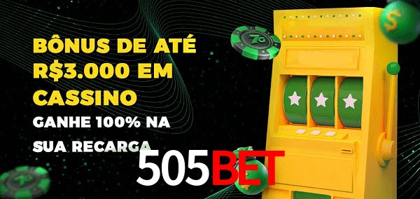 505Bet melhor bônus de depósito
